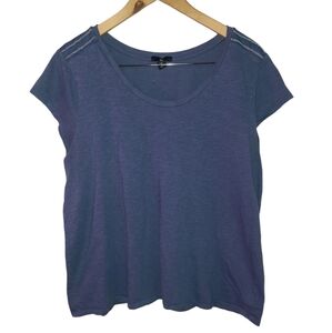 GAP short sleeve blue tshirt with beading